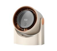 Uonguon Portable Bladeless Fan, High-Speed Table Top Fan, Quiet Small Desk Blower, Digital Display, Usb Charging, Compact & Efficient 5.12x3.35x6.3 Inches for Home, Office & Travel Use