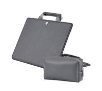Uonlytech 1 set Laptop Protective Sleeve Portable Notebook Carrying Bag for Pro Lightweight Flexible Design for and Daily Use Grey Color with
