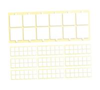 Uonlytech 10 Sheets Transparent Double Sided Self Adhesive Soundproofing Tape Removable Mounting Squares for Acoustic Foam Panels for Clean Removal and Versatile Use