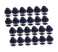 Uonlytech 100 Sets PVC Rubber Pin Backs for Lapel Pins Brooch Keepers Safety Backs Flat Round Needles for DIY Crafts Secure Fastening Easy Use