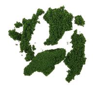 Uonlytech 100g Military Green DIY Model Making Supplies Flocking Powder for Miniature Terrain Trees, Static Grass Scatter for Diorama Landscape and Railway Scenery