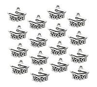 Uonlytech 100pcs Alloy Doctoral Cap Pendant Charms DIY Jewelry Making for Bracelets Earrings Durable Fashion Accessories for Necklace Keychain Scrapbooking Projects