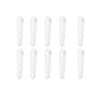 Uonlytech 100PCS Earbuds 3.5mm Dust Plug Aux Cover Plug Charm Earphone Jack Charm Caps Usb Covers on-Ear Headphones Dust Plug White S8 Headphone Bag -Noise