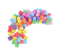 Uonlytech 100Pcs Foam Building Blocks for Colorful Geometric Cubes for Early Math Development Enhancing Counting and Problem Solving Skills Boys