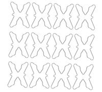 Uonlytech 100pcs Sewing Machine Spring Clips Bobbin Winder Retaining U Shaped Tension Springs for Industrial Home Use Secure Thread Guide Compatible with Multiple Models