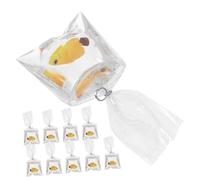 Uonlytech 10Pcs Adorable Fish Water Bag Charms Pendants for Jewelry Making Small Delicate Pendants DIY Crafting Bracelets and Necklaces Gift
