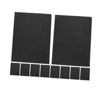 Uonlytech 10pcs Dual Pocket Paper Document Folders Foldable File Organizer for Office Home Storage Sturdy Protective Paper Material Large Capacity for Efficient Document Management