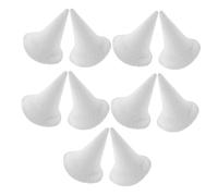 Uonlytech 10pcs Kiln Support Pins Ceramic Pottery Tools Durable Refractory Oxide Cone Design for Even Heat Distribution High Temperature Resistant Furnace Shelf Supports for Ceramic Studios