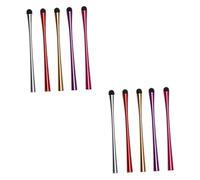 Uonlytech 10pcs Slim Stylus Pen for Tablets Stylus Capacitive Touch Screen Pens Slim Waistline Style for Cell Phones Doodle Handwriting Painting Random Color
