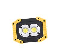 Uonlytech 10w Usb Rechargeable Work Light Cob Floodlight for Outdoor Activities Emergency Use Car Repairs Camping Hiking Fishing Portable Multi-functional Led Lawn Lamp with Power Bank