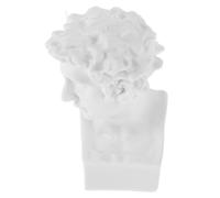 Uonlytech 12 Scale White David Sculpture Dollhouse Figurine Decoration for Desk Shelf Accessories