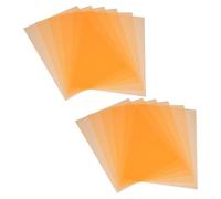 Uonlytech 12pcs Changing Filter Gel Sheets Pvc Light Filter Gel for Photography Film for Lighting for Lights