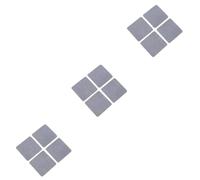 Uonlytech 12pcs Washer Vibration and Walk Pads Non-skid Mats for Washer Foot Protection Floor Protector Mat