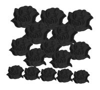 Uonlytech 15Pcs Flower Embroidered Iron Patches for DIY Clothes Repair and Decoration Wear Resistant Floral Applique with Large Medium Small Lightweight and Durable Craft Accessories