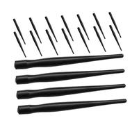 Uonlytech 18pcs Black Plastic Dip Pen Holders for Calligraphy and Cartoon Drawing Lightweight Ergonomic Design Fit for Various Nibs for Artists Studios Schools and Home Use