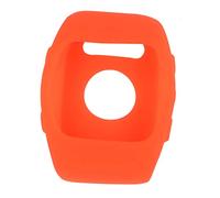 Uonlytech 1Pc Silicone Protective Case for Scratch Resistant Flexible Bumper Comfortable Fit Stylish Cover for Fitness Tracking Durable Watch Protector Orange