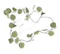 Uonlytech 1Pcs Eucalyptus Leaves String Light Artificial Eucalyptus Garland Artificial Greenery Garland 2M LED String Light for Thanksgiving Christmas