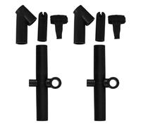 Uonlytech 2 Sets 8Pcs Plastic Kite Frame Connectors Kit DIY Kite Replacement Tee Support Rods Suitable for Outdoor Flying and Hobby Craft Assembly