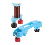 Uonlytech 2 Sets Electromagnet Experiment Set Battery Box and Wires, Physics Experiment Teaching Apparatus for Primary School Science Exploration