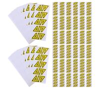 Uonlytech 200pcs Self-Adhesive Safety Warning Stickers for Machinery, Electric Danger and Hand Injury Caution Labels, Sturdy Precautionary Signs for Industrial Hazard Prevention