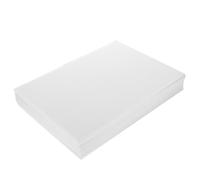 Uonlytech 20pcs DIY Printmaking Materials Kit Foam Paper Sheets White Foam Board White Cardboard Sheets for Boys and Girls Art Drawing Stamping Crafts