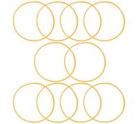 Uonlytech 20Pcs Household Sewing Machine Belt Double Tooth Elastic Drive Strap 115 Size Outer Circumference 360Mm Replacement Accessory for Vintage and Industrial Models