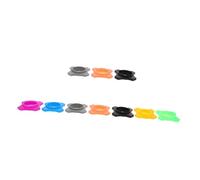 Uonlytech 20pcs Microphone Shockproof Ring Silicone Microphone Slip Ring for Handheld Supplies Rolling Holder Protection Silicone for Mic Use Random Color