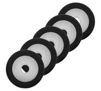 Uonlytech 20pcs Plastic Pinch Roller for Tape Recorder and Cassette Deck Replacement Roller for Audio Repair and Maintenance Pulley Wheel for Stereo Player