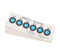 Uonlytech 20pcs Portable Humidity Indicator Card Fast Color Change Reusable for Accurate Moisture Level Detection in Homes Offices Warehouses Laboratories