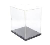 Uonlytech 24x17x16cm Acrylic Model Storage Box for Figurines, High Transparency Exhibition Display Case for Collectibles and Cultural Artifacts