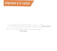 Uonlytech 25Pcs Acrylic Marker Pen Replacement Nibs Smooth Nylon Paint Pen Tips for Portable Marking Compatible with Acrylic Markers Points for Art Office Travel and School Use