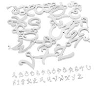 Uonlytech 26pcs Letter Beads for Bracelet Necklace Diy Jewelry Making Alphabet Charms Pendant
