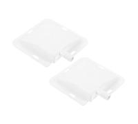 Uonlytech 2pcs Air Conditioner Plastic Drip Pan Portable Ac Water Catcher Condensation Tray Hole for Air Conditioner Condensate Drain