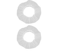 Uonlytech 2pcs Birdcage Dust Cover Bird Cage Mesh Cover Dust Prevention Safeguarding Birds Polyester Breathable Mesh Fabric Elastic Edge Circumference 55"-67" Indoor Outdoor for Parrot Cages