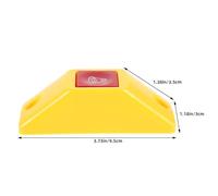 Uonlytech 2Pcs Bus Get Off Handrail Exit Reminder Button Plastic Bus Stop Alert Device for Passenger Exit Notification on Buses and Coaches