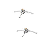 Uonlytech 2pcs Camping Tripod Stand Tabletop Tripod for Cameras Phones Portable Gas Can Holder Lightweight Compact Design for Outdoor Indoor Use