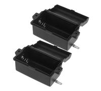 Uonlytech 2pcs Gas Range Battery Holder Case for Gas Hob Made of Sturdy Abs Material Ensures Smooth Operation and Resistant to Wear and Tear Replacement Part