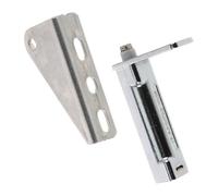 Uonlytech 2pcs Heavy Duty Freezer Door Hinge Replacement Parts for Refrigerator Pivot Door Hinge Repairing Accessories