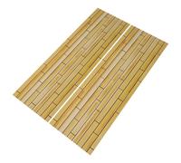 Uonlytech 2pcs Miniature Dollhouse Flooring Wood Panels, Handmade Mini Flooring Material for DIY Dollhouse Construction and Craft Supplies, Realistic Wooden Floorboards for Miniature Home