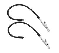Uonlytech 2pcs Multi-Functional Alligator Soldering Clamps with Flexible Steel Arms, Workbench Helping Hands Clips for PCB Holding, DIY Photo and Memo Fixing Tool