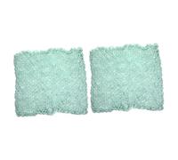 Uonlytech 2pcs Newborn Photography Wool Knitting Blanket Photo Background for Sessions Soft Fluffy Comforter for Newborns
