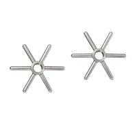 Uonlytech 2pcs Practical Cup Washer Rinser Fitting Professional Glass Washer for Bar Bottle Creative Rinser Part for Mug Cleaner