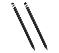 Uonlytech 2pcs Stylus Tablet Pen Screen Writing Pen Capacitive Precision Touch Screen Ergonomic Design for Comfortable Grip Tablet Accessories Cell Phone Accessories Computer Black Plastic