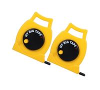 Uonlytech 2pcs Tape Measure Dual Scale Soft Retractable Tapeline for Tool Educational Measuring Ruler in Bright Colors for Indoor Outdoor Learning and Play