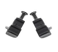 Uonlytech 2Pcs Telescopic Suitcase Pole Locking Clips Replacement Handles, Metal Pull Rod Repair Parts for Medium Luggage, Sturdy Travel Suitcase Accessories