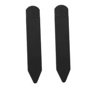 Uonlytech 2pcs Touch Screen Pen Case Fall Resistant Pen Cover for Stylus Pencil Black Fabric for Clothes