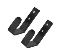 Uonlytech 2pcs Wall Keyboard Mount Bracket Acrylic Holder for Mechanical and Standard Keyboards Black Wall Storage Rack for Gaming and Office Use