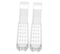 Uonlytech 2pcs Washing Machine Filter Box with Plastic Mesh Case, Easy Installation and Effective Filtration for Home Appliance Laundry Routine, White Washer Replacement Filters