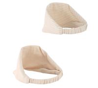 Uonlytech 2Pcs Women’S Cotton Windproof Headscarves Elastic Anti-Cold Warm Headbands for Postpartum and Winter Use Random Style