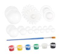 Uonlytech 2Sets DIY Solar System Foam Balls Craft Kit Polystyrene Planet Balls for School Projects Art Decoration Crafting Fun for Science Projects and Home Decor